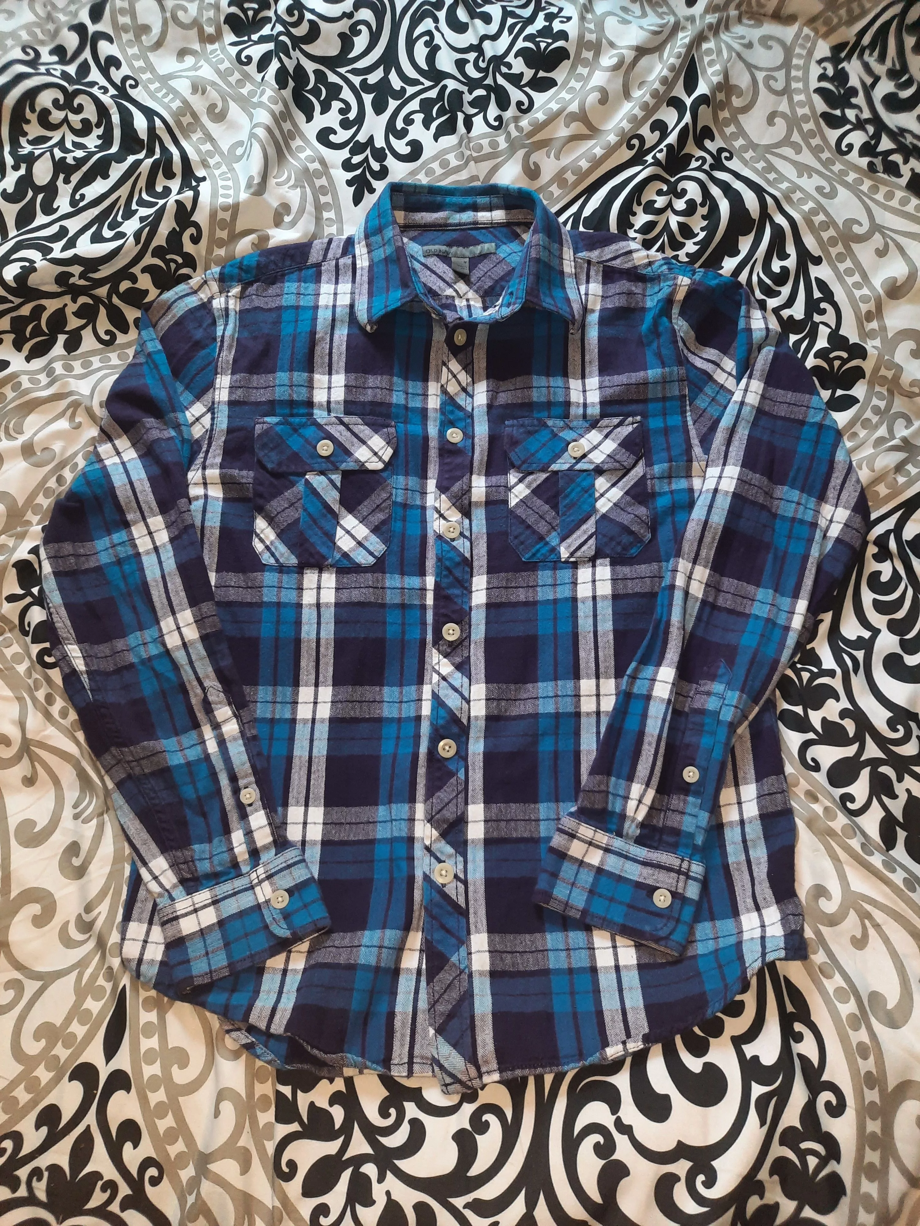 Old Navy Light Jackets Old navy flannel shirt Blue