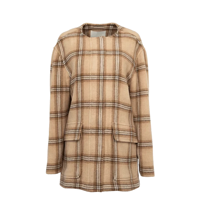 Isabel Marant Coats Isabel Marant o1h1sh10624 Coat in Brown