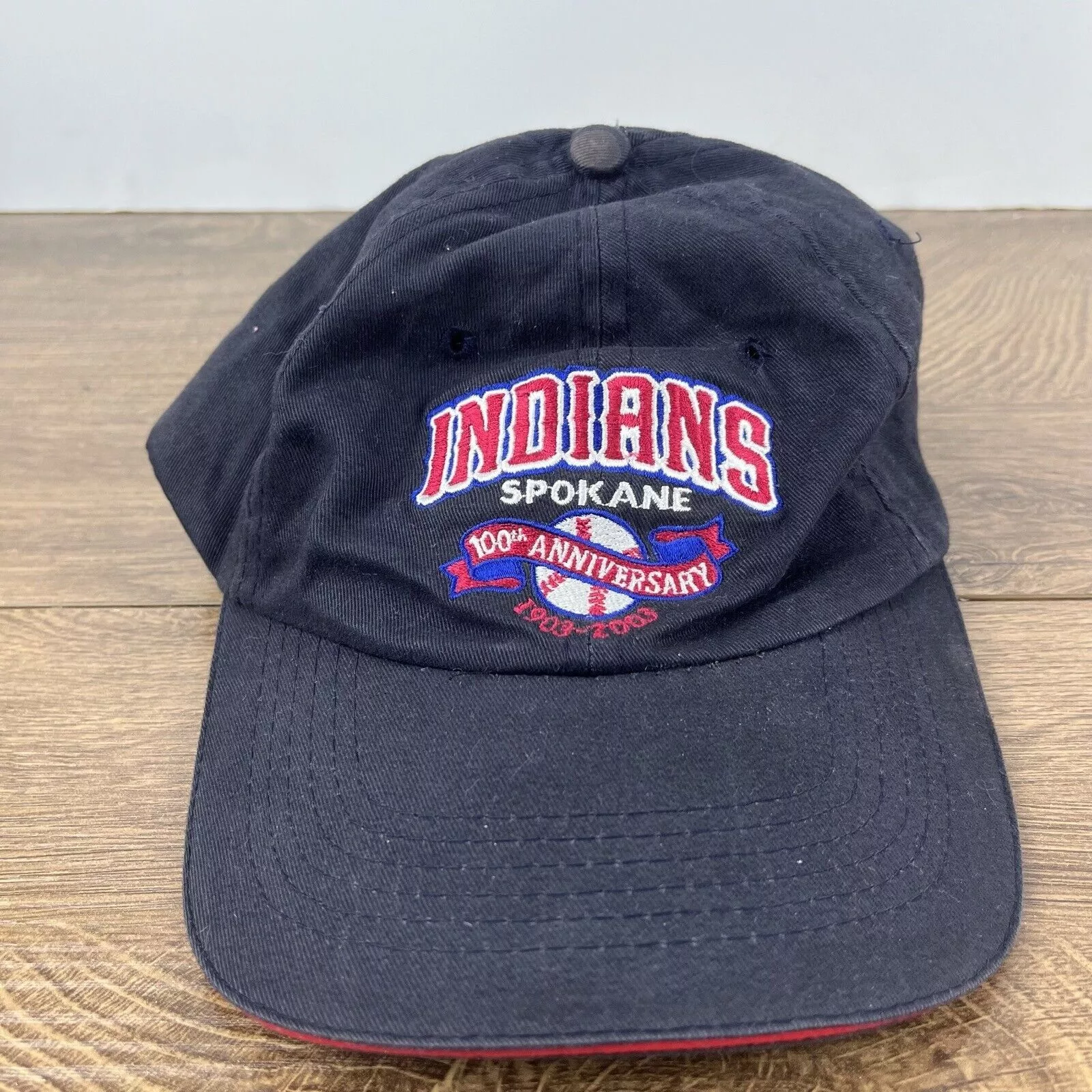 Other Hats Other Spokane Indians Hat Spokane Indians Blue Hat Adjustable Blue