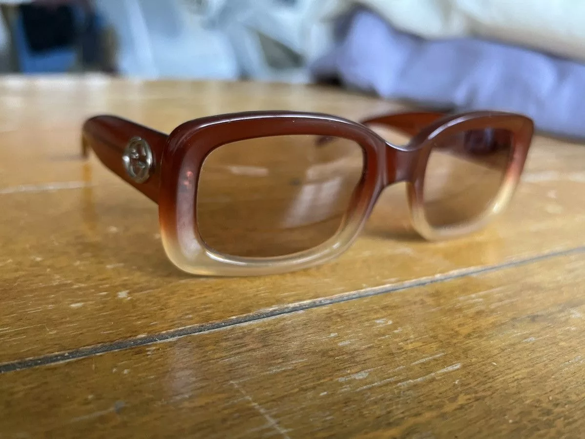 Gucci Glasses Gucci GG 2407/S orange gradient sunglasses
