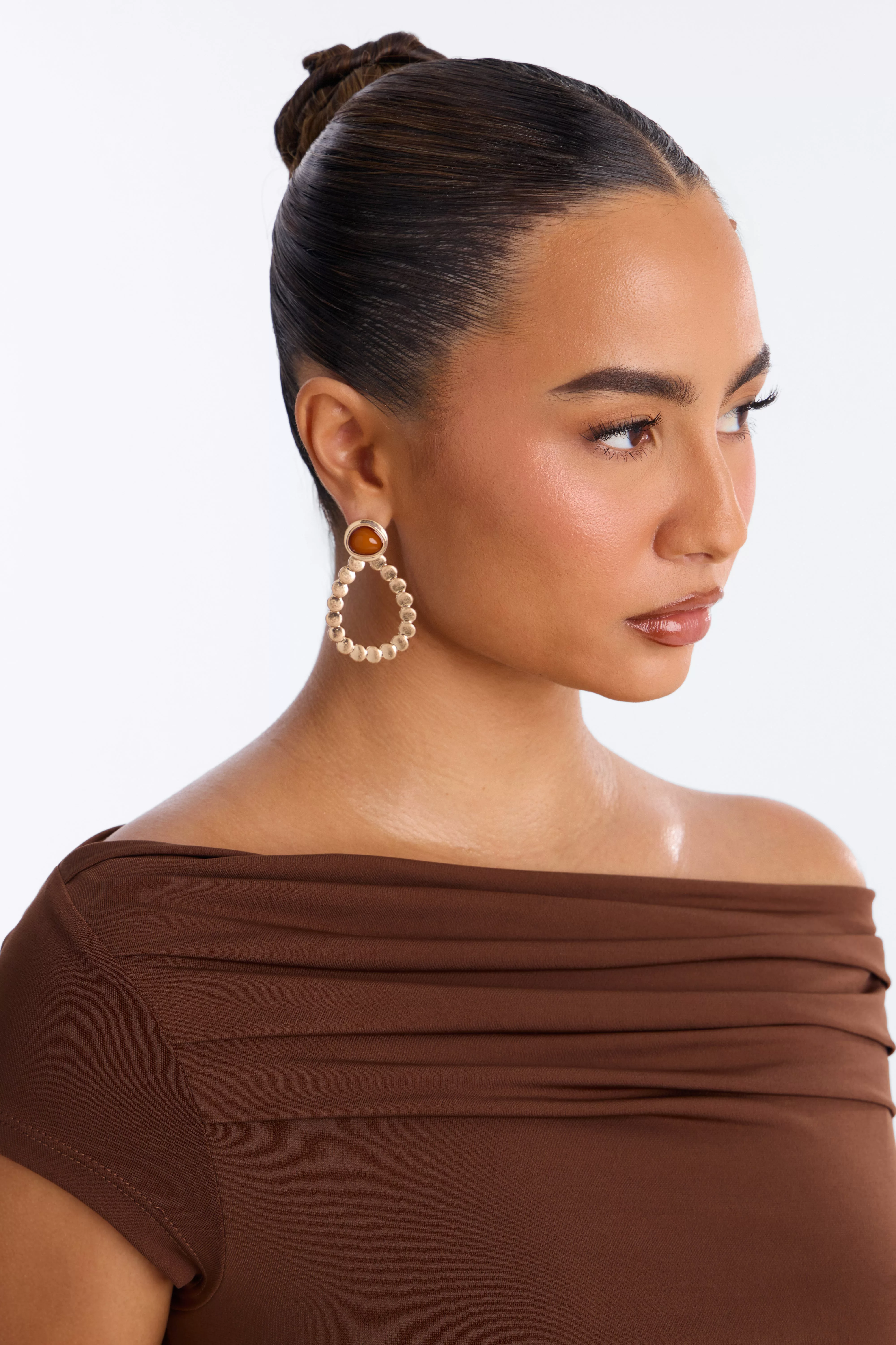 Time To Getaway Drop Earrings - Gold