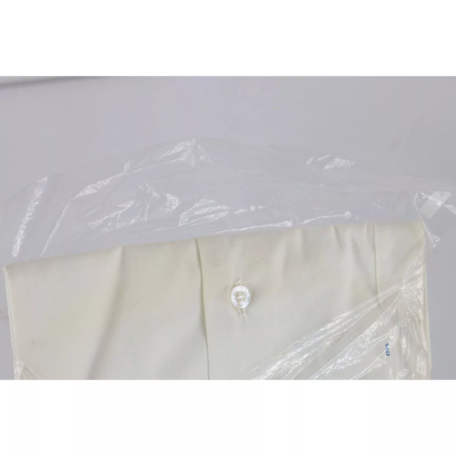 Vintage Shirts Button Ups Deadstock Vintage 60s 70s Collared Long Sleeve Button Shirt White Streetwear