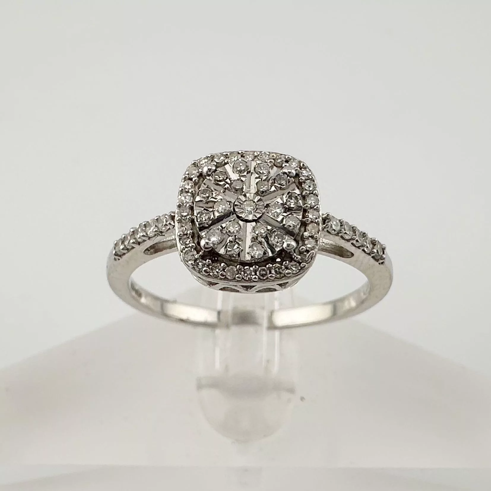 Other Rings Other Eye-catching 1/4 Carat Natural Diamond Ring Size 7 Multi