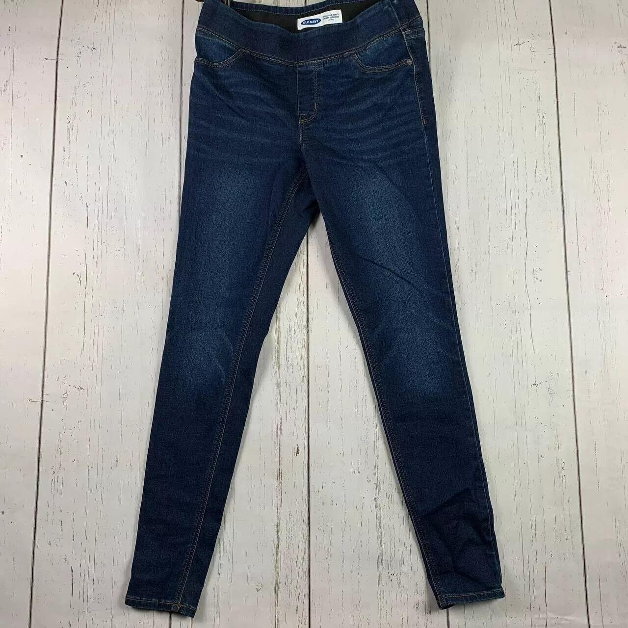 Old Navy Jeans Old Navy 26 Skinny Jeggings Fit Stretch Mid Rise Jeans Denim Blue