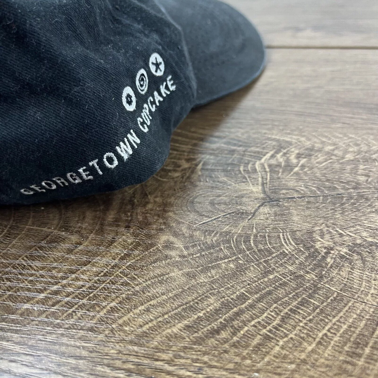 Other Hats Other Georgetown Cupcake Hat Black Georgetown Adjustable Hat Black