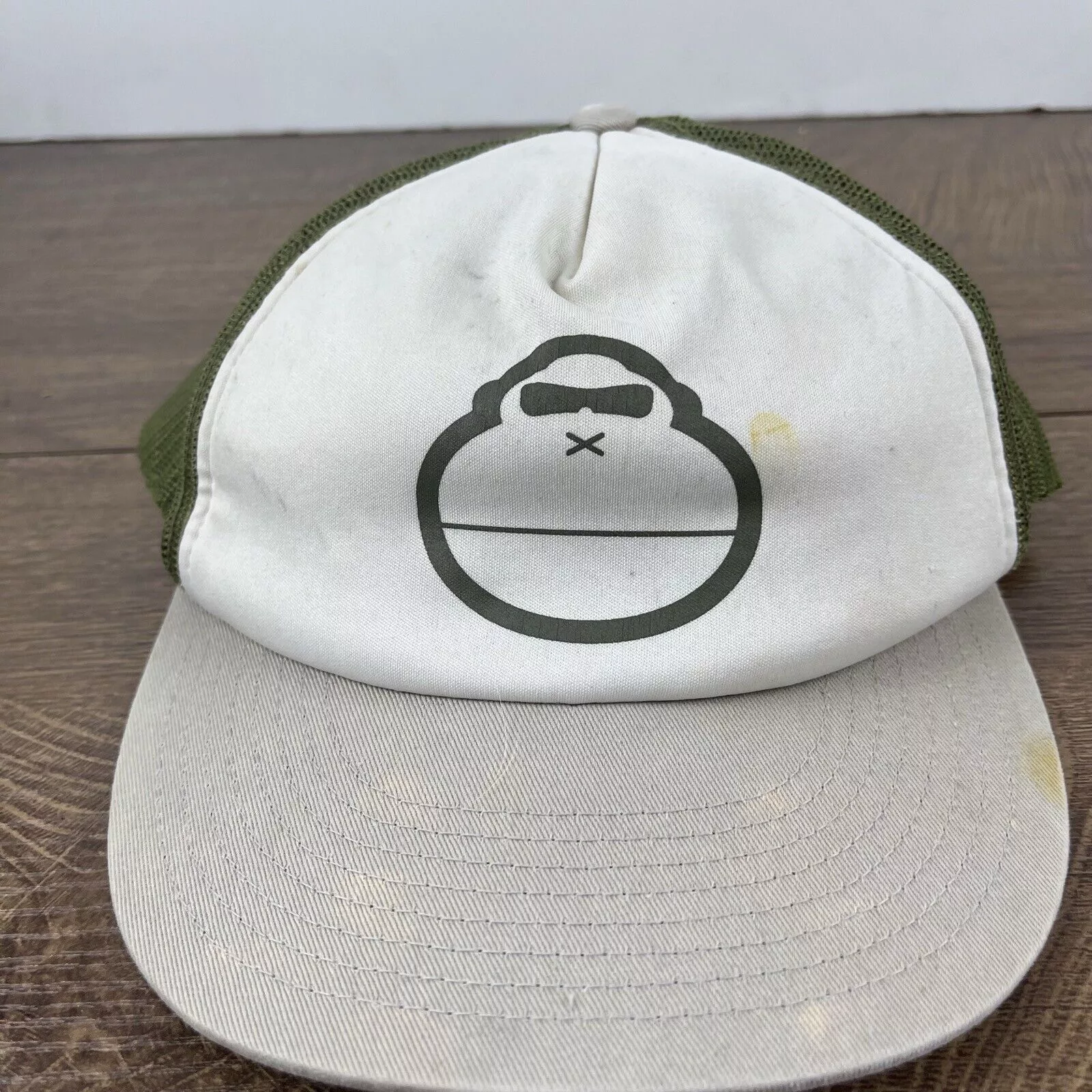 Other Hats Other Gorilla Hat Gorilla Snapback Hat White Adjustable Hat Adult