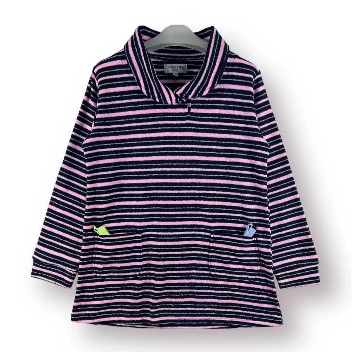 Vintage Polos Vintage × Yohji Yamamoto × Y's 🔥 NIGTHWEAR Y's ACCESORIES - M Purple