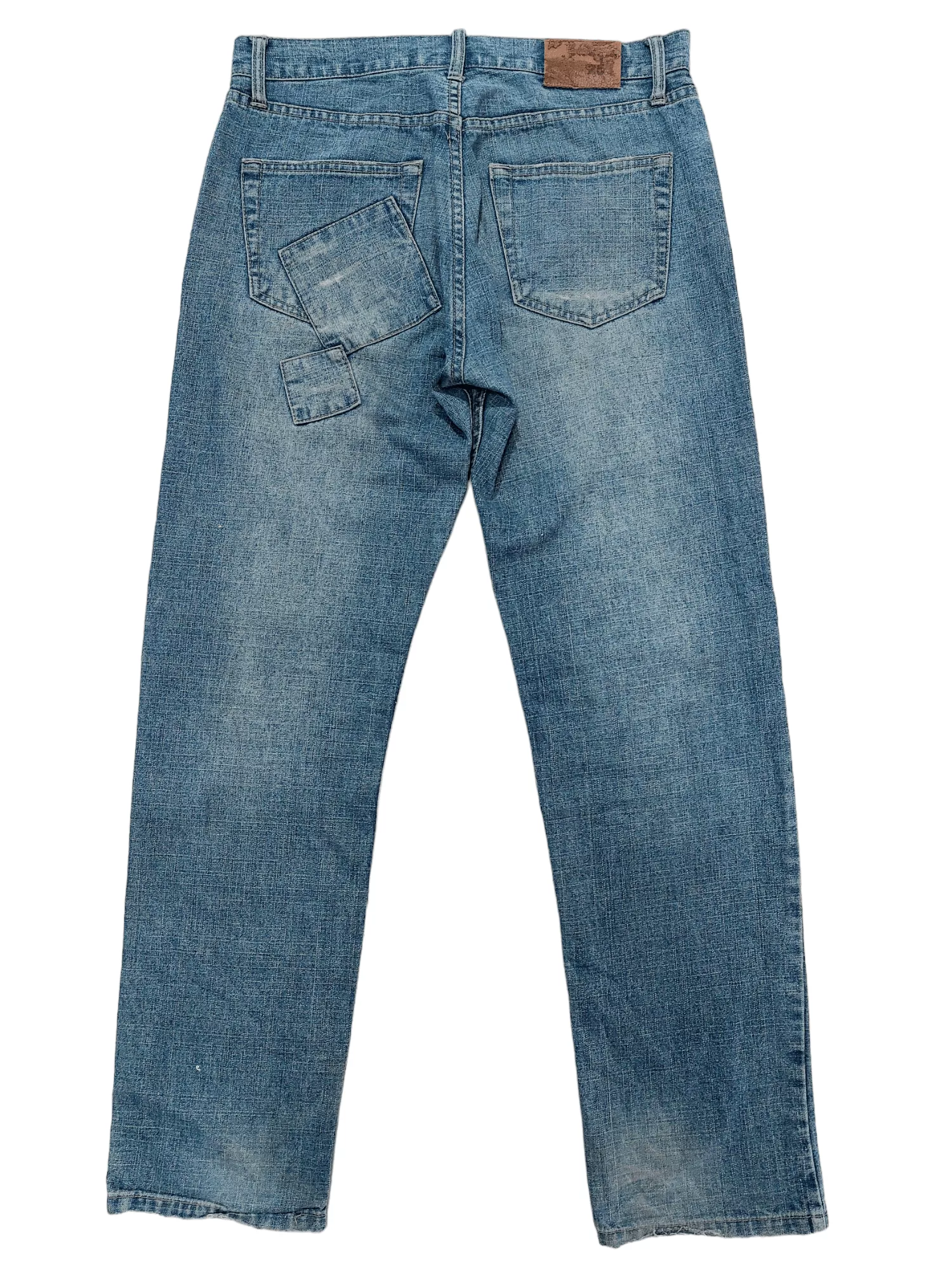 Designer Denim Designer × If Six Was Nine Nylaus 0125 Patchwork Denim Blue