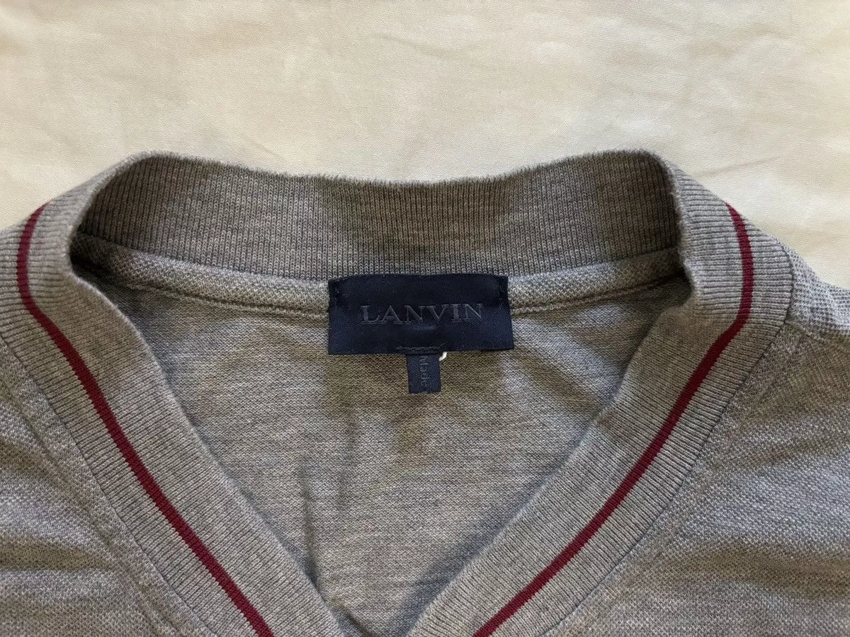 Lanvin Polos Lanvin men’s polo shirt Gray
