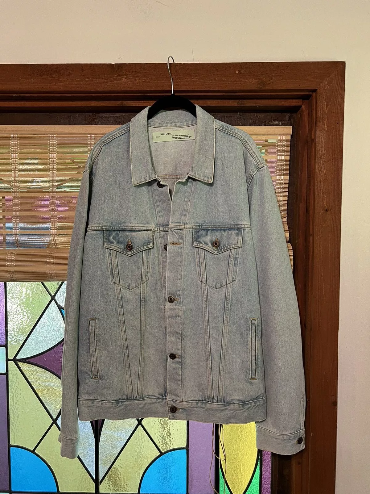 Off-White Denim Jackets Off-White Not real denim jacket Blue
