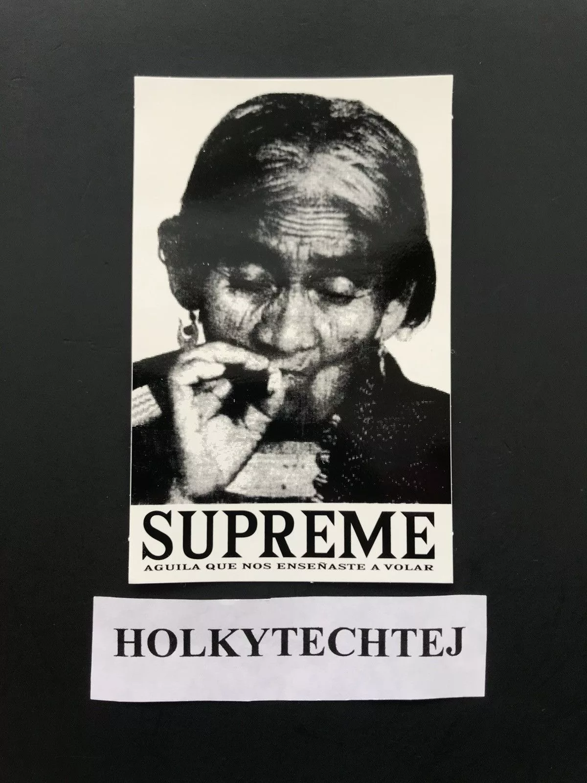Supreme Supreme Supreme Aguila Sticker White