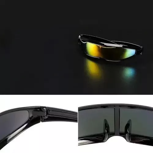 Designer Sunglasses Designer × Electric Visual Cyclops Black Modern Sunglasses Streetwear