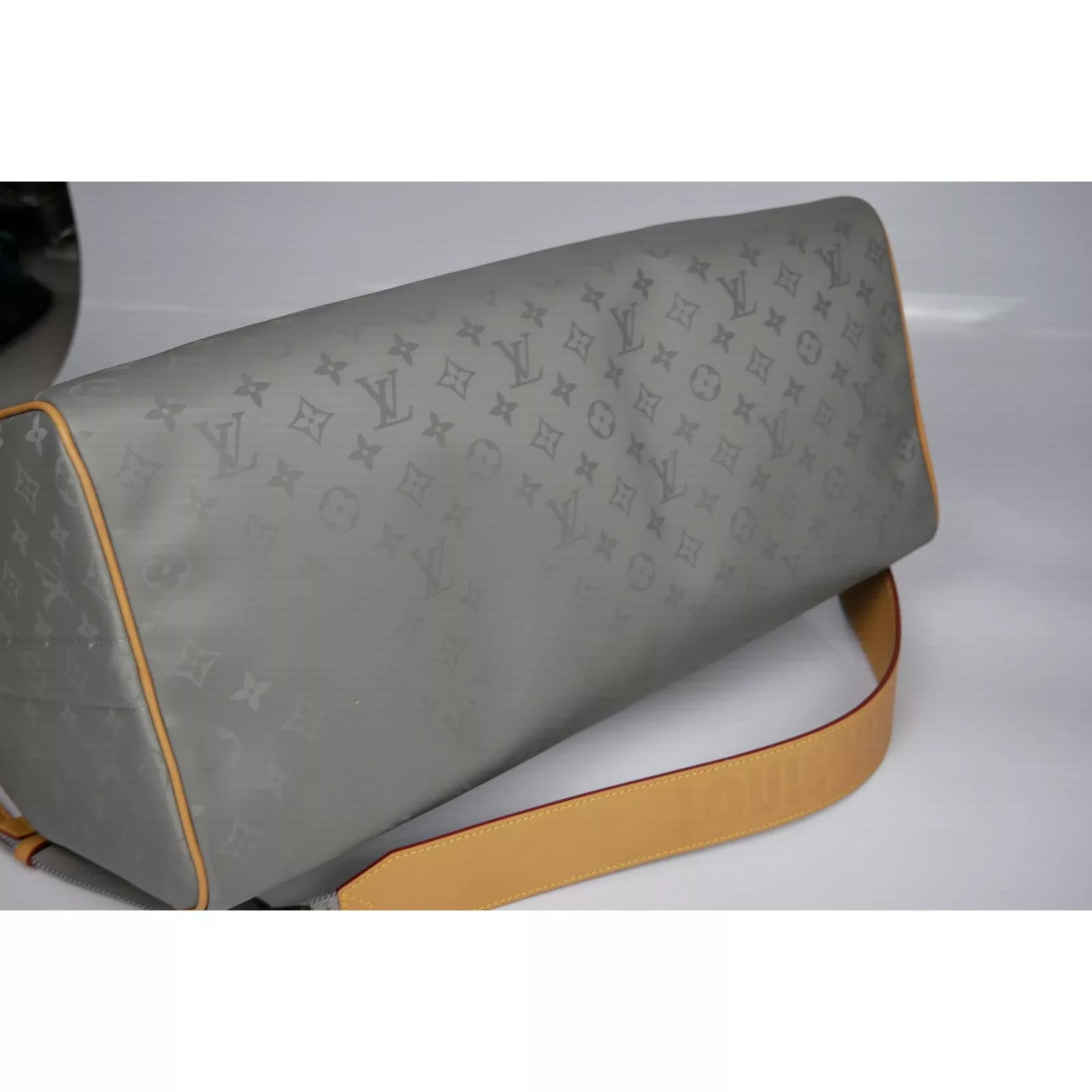 Louis Vuitton Bags Luggage Louis Vuitton Titanium Keepall 50 Brown
