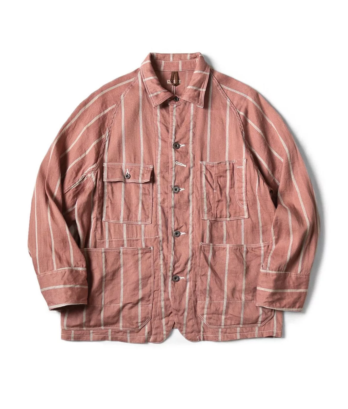 Kapital Light Jackets Kapital Linen Phillies Stripe CACTUS Coverall size 2 Multi