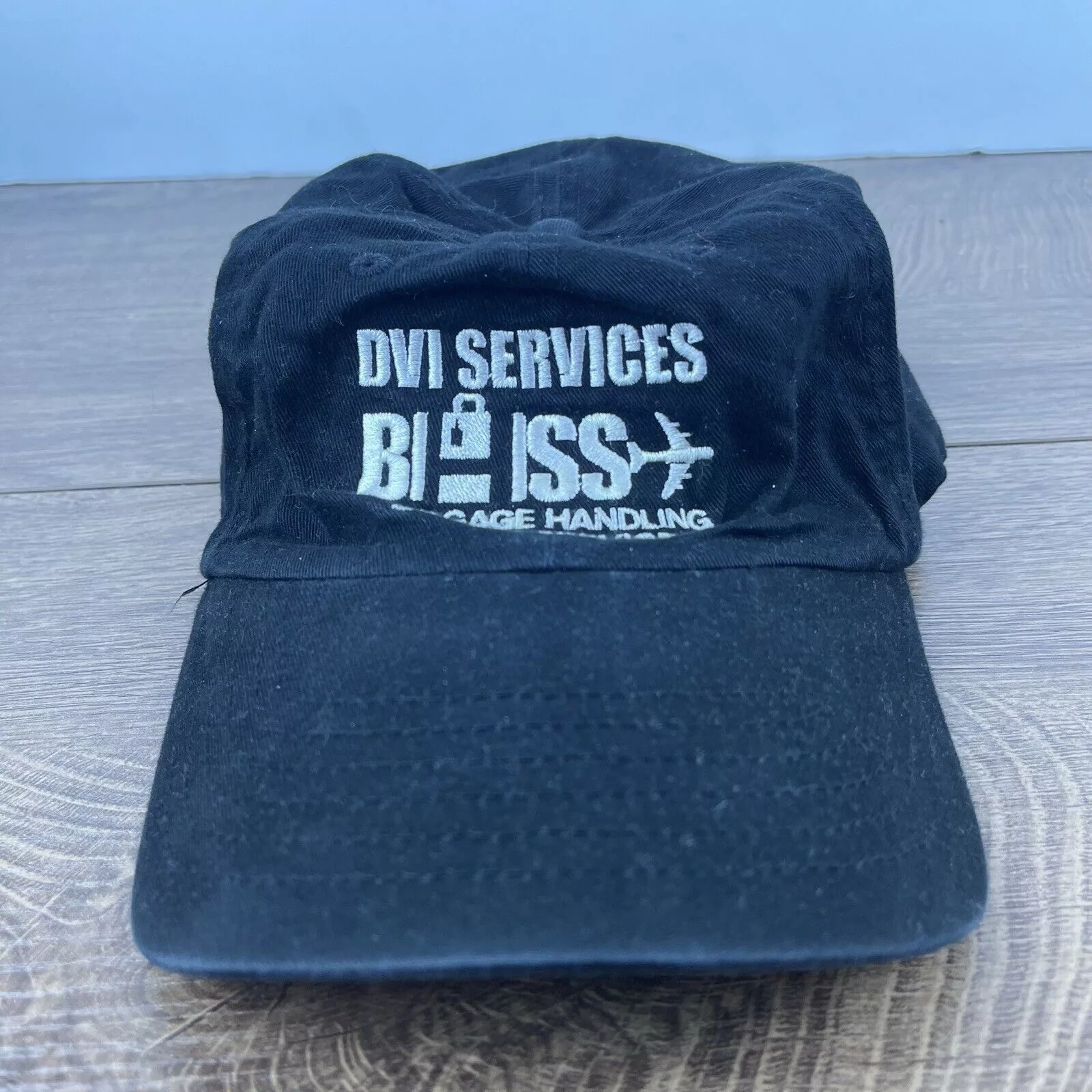 Other Hats Other DVI Services Hat BI ISS Black Hat Adjustable Baggage Handlin
