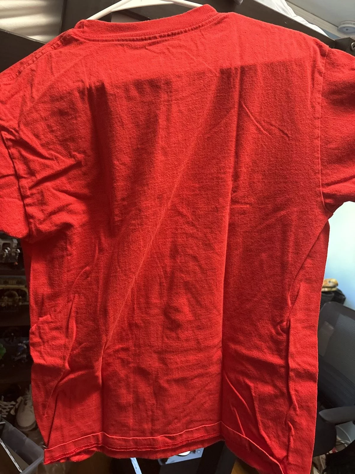 Half Evil Short Sleeve T Shirts Half evil 333 tee Red