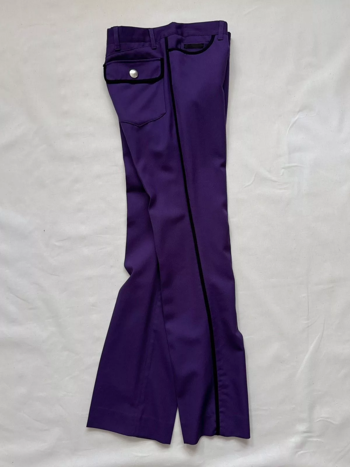 Prada Casual Pants Prada FW14 Uniform Trouser Purple