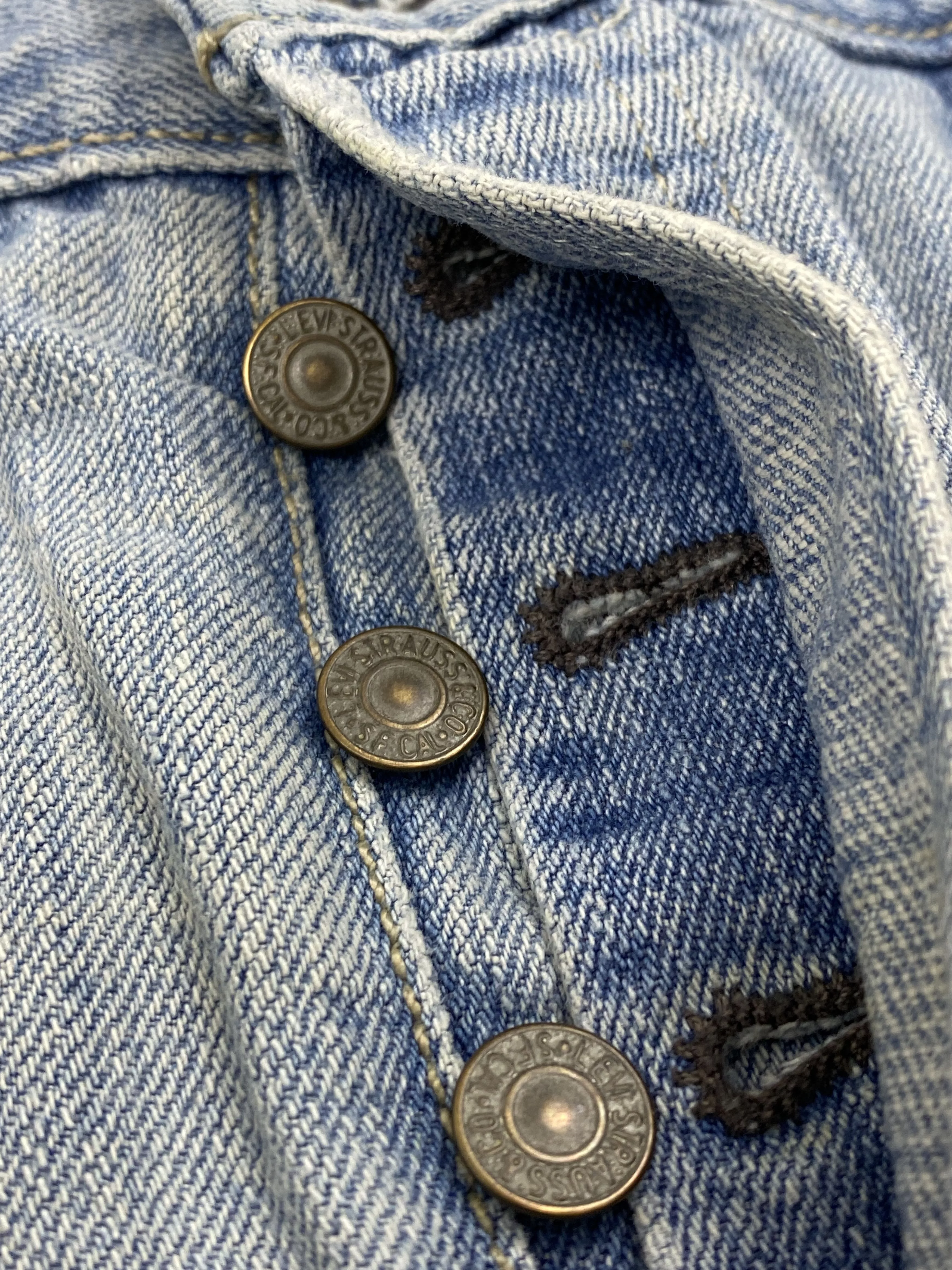 Levi's Denim Levi's × Vintage Light Washed Vintage Levis 501 Denim Jeans Blue