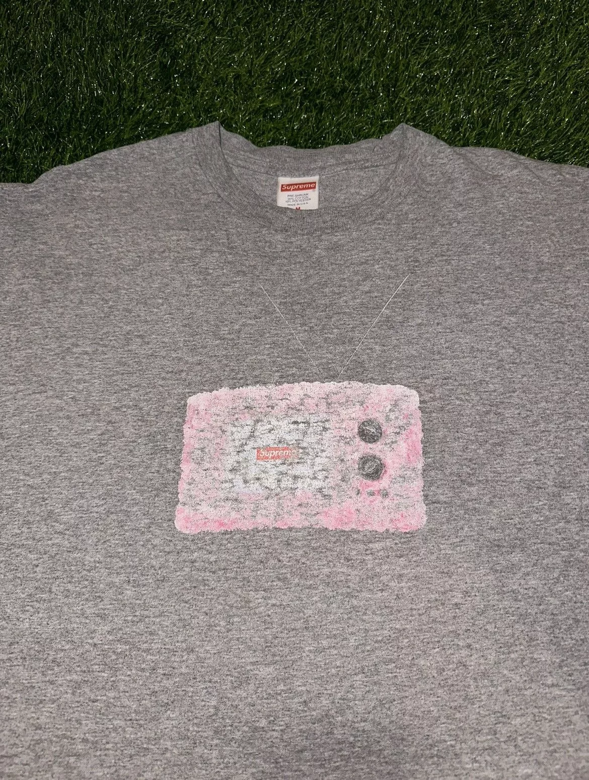 Supreme Short Sleeve T Shirts Supreme Television Tee Shirt Size Medium Multi Streetwear