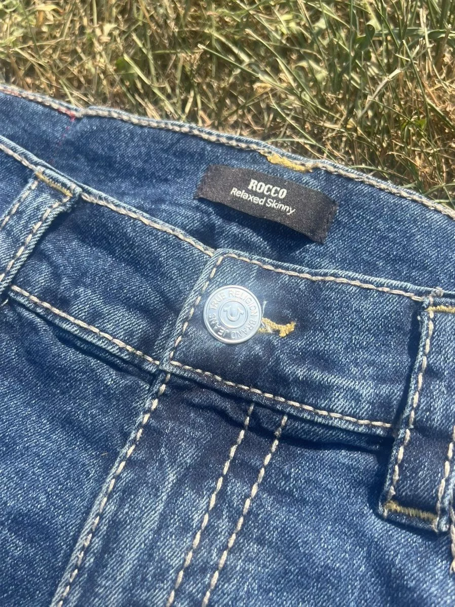 True Religion Denim Y2k vintage, true religion jeans Blue
