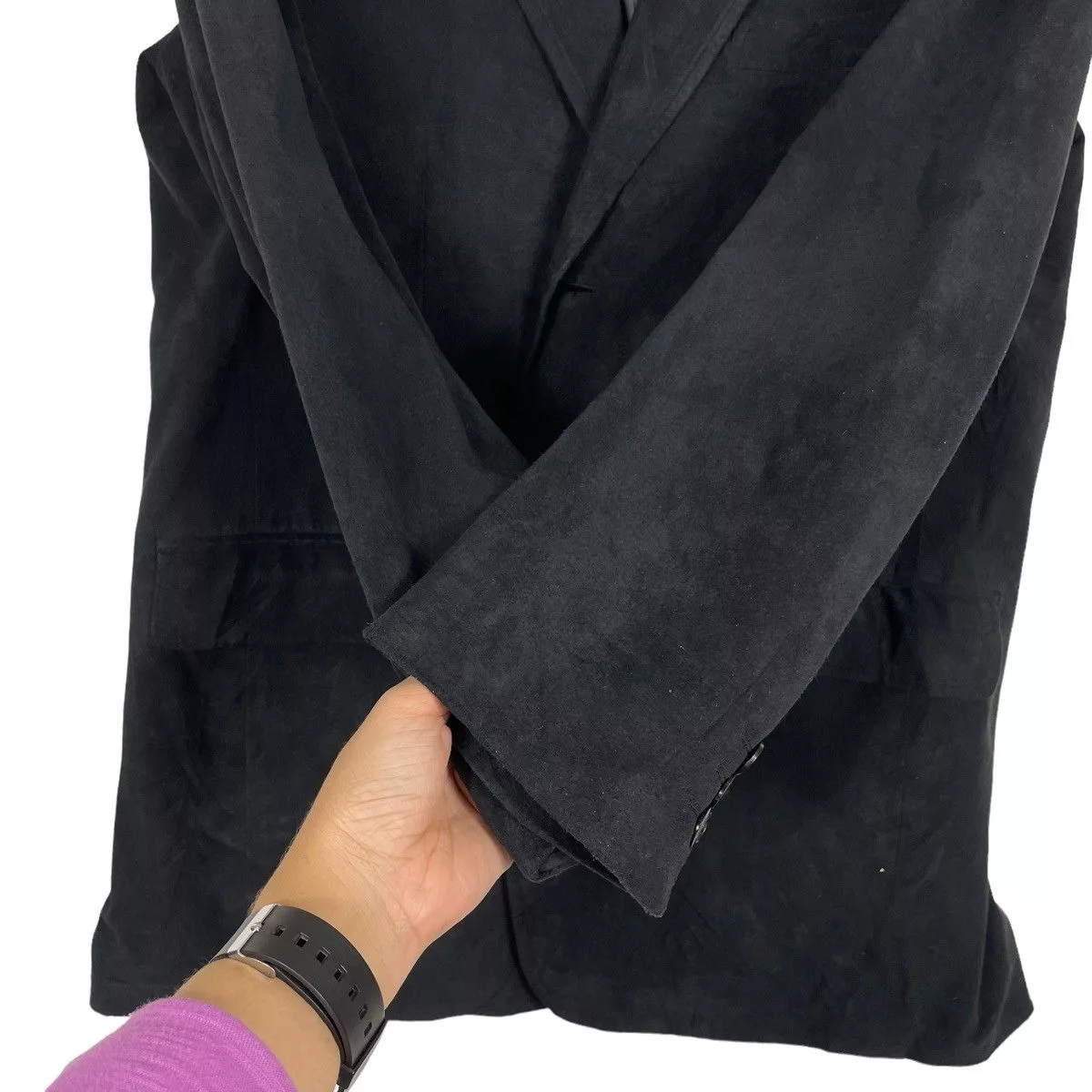 Burberry Light Jackets 💥BURBERRY LONDON BLACK VELVET JACKET