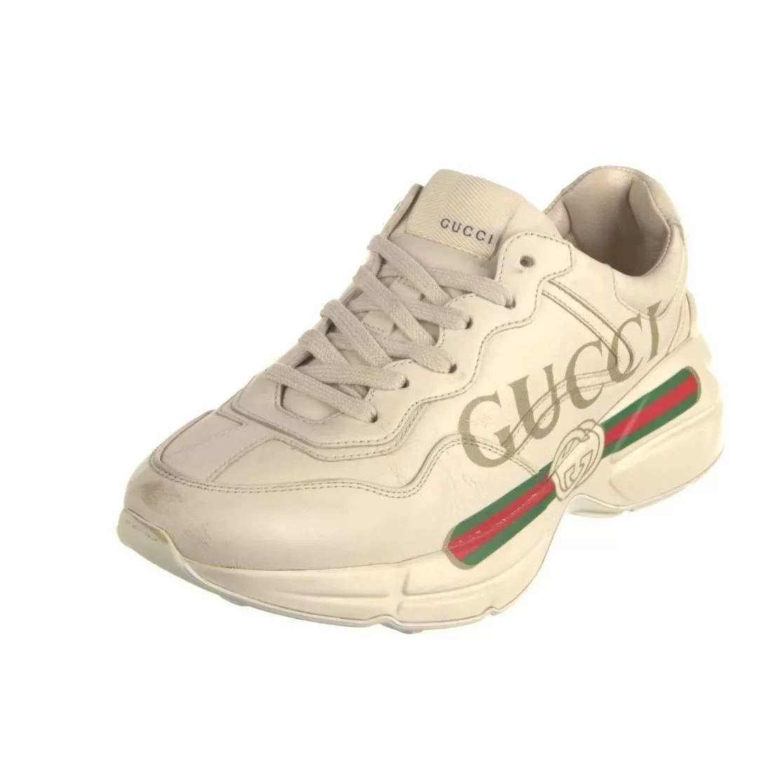 Gucci Low Top Sneakers Gucci Rhython Sneakers Womens White