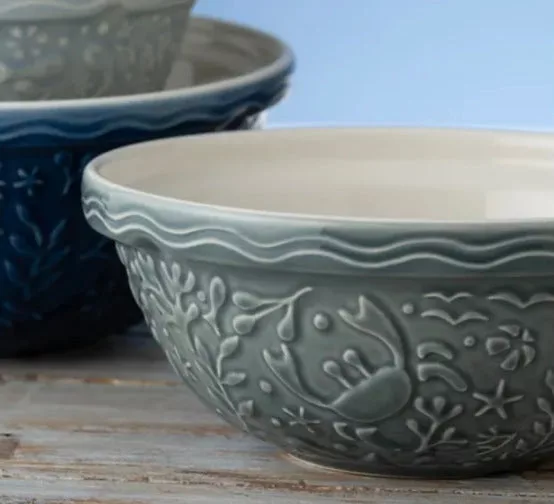 Nautical Crab 11" Mixing Bowl