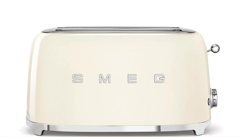 Cream 4 Slice Toaster