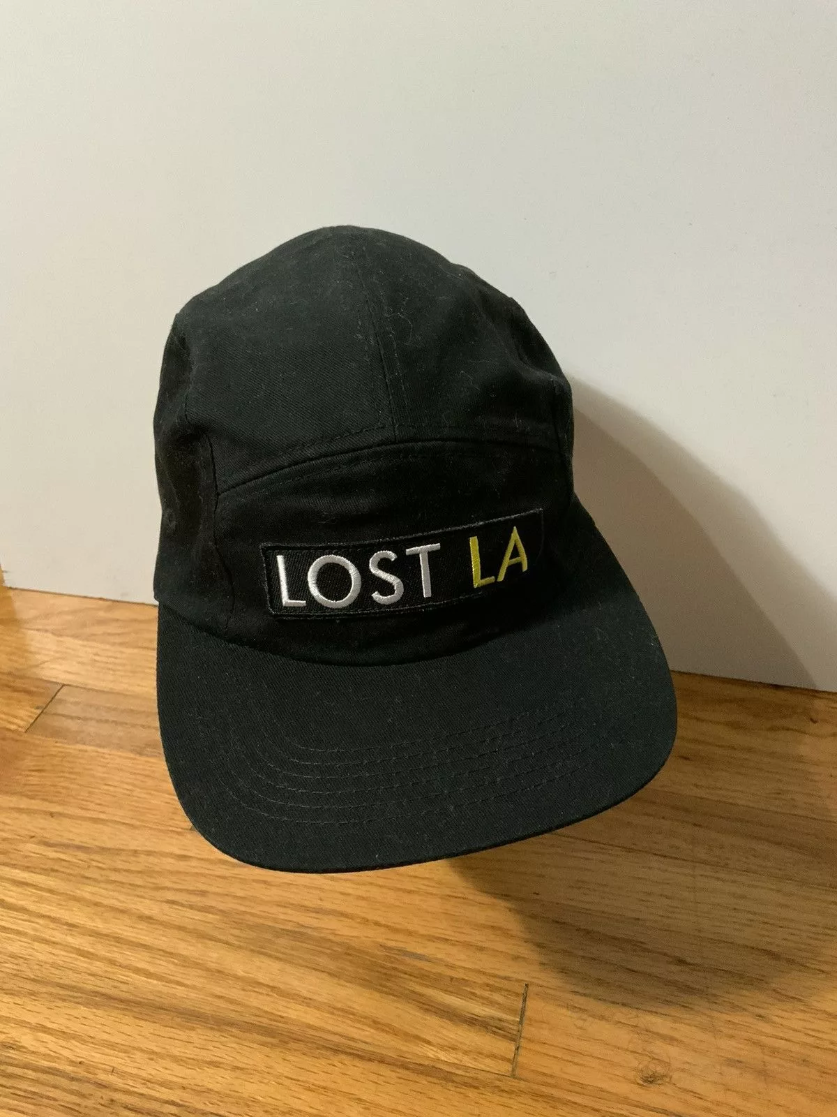 Other Hats Other Lost LA Los Angeles Always Exploring History 5 Panel Hat Cap Black Streetwear