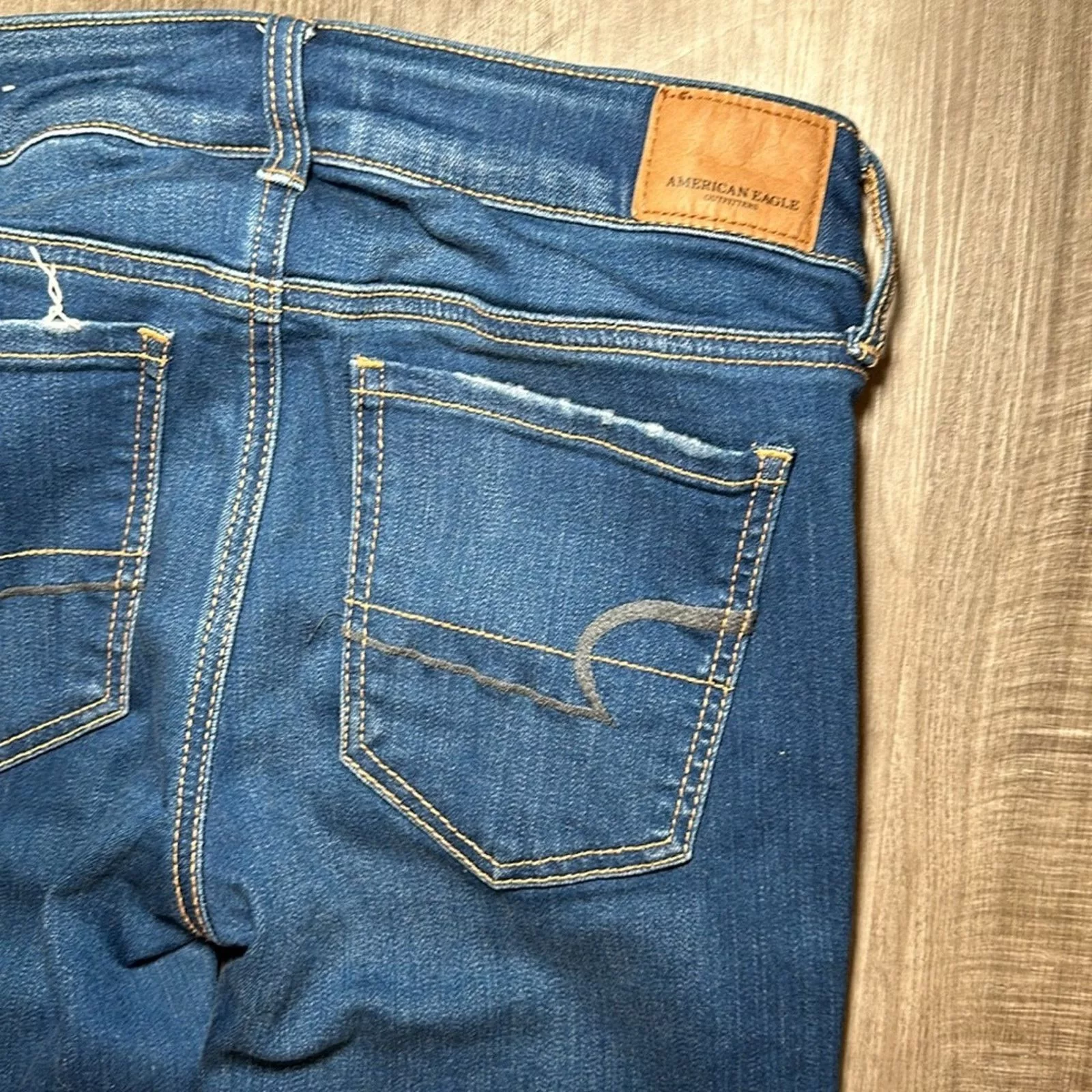 American Eagle Outfitters Jeans American Eagle Outfitters American Eagle Super Stretch X Jegging Jeans - 2 Blue