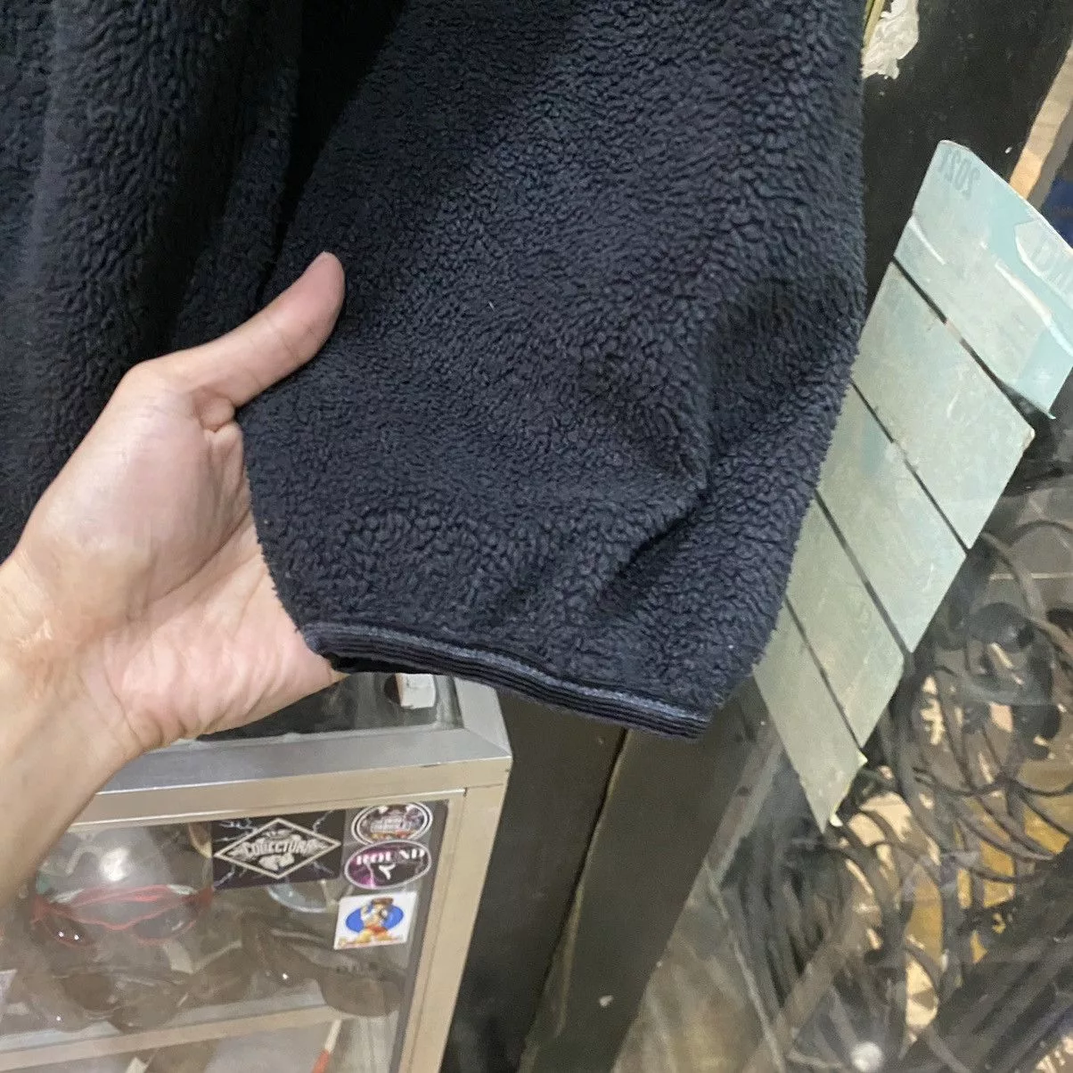 MCM Light Jackets MCM Black Reversible Fleece Jacket