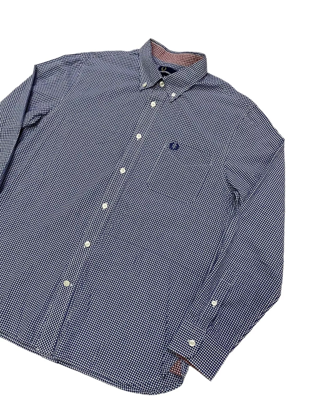 Fred Perry Shirts Button Ups Fred Perry Button Shirt Blue