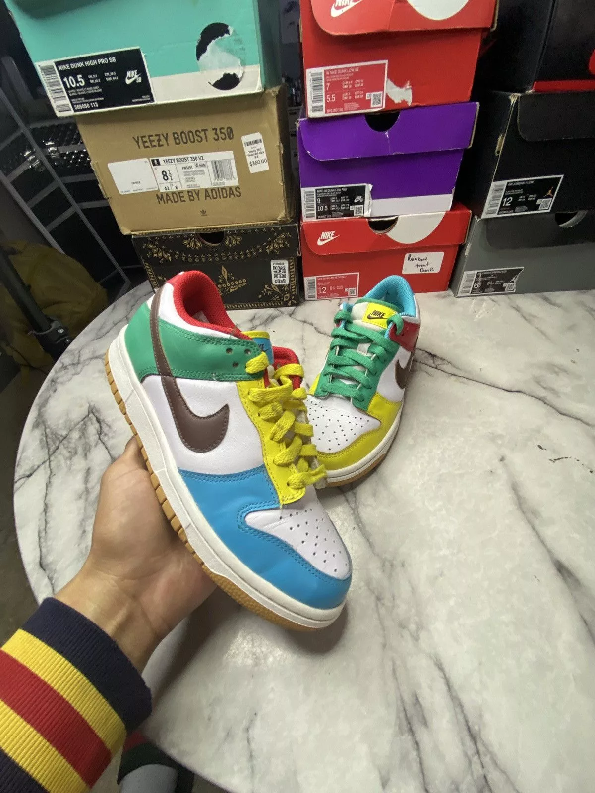 Nike Low Top Sneakers Nike Dunk low Free 99 White Multi