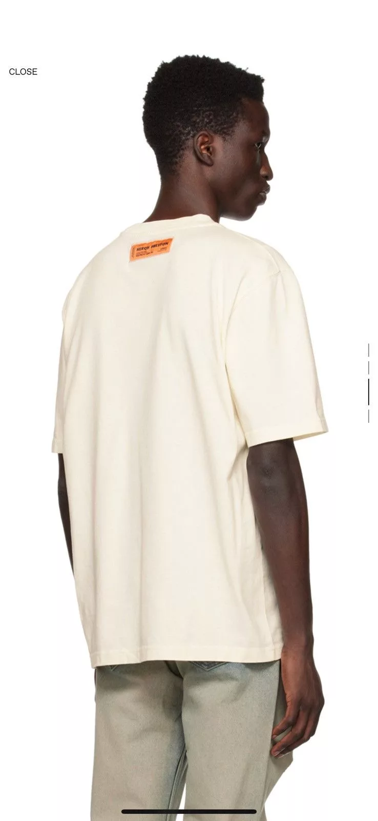 Heron Preston Short Sleeve T Shirts Heron Preston HPNY Tee White