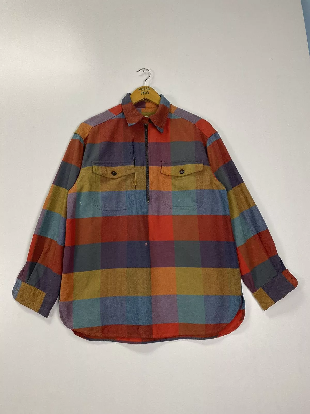 Eddie Bauer Light Jackets Eddie Bauer × Flannel Eddie Bouver Button up Flannel Multi Streetwear