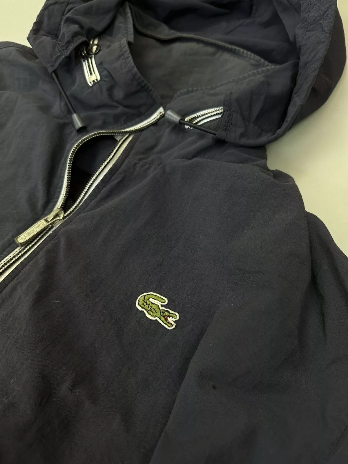 Lacoste Light Jackets Lacoste × Vintage Vintage light Jaket Lacoste y2k Blue