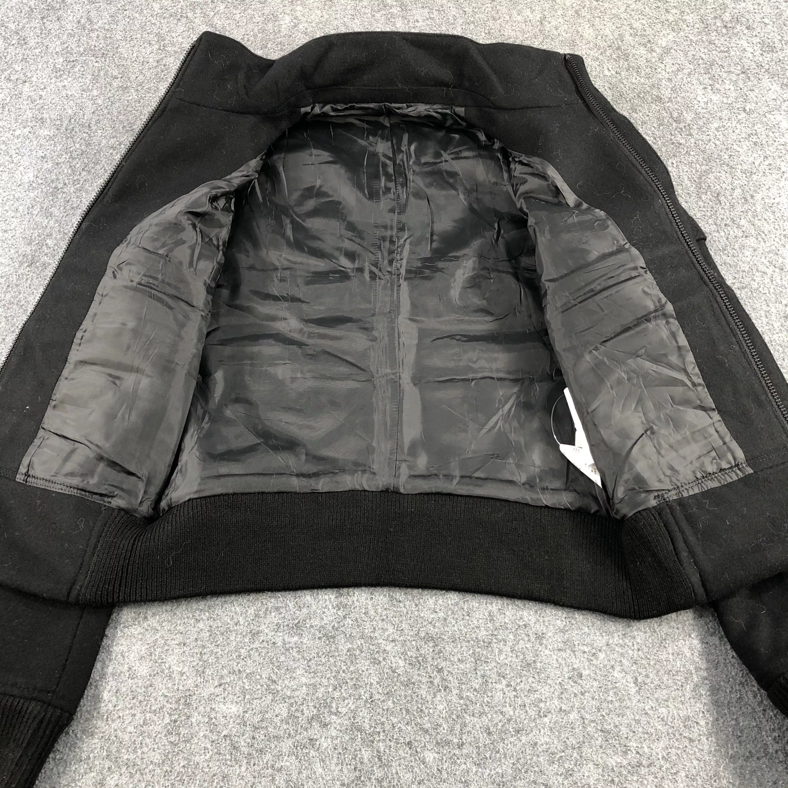 Uniqlo Light Jackets Uniqlo Wool Jacket-M175 Black