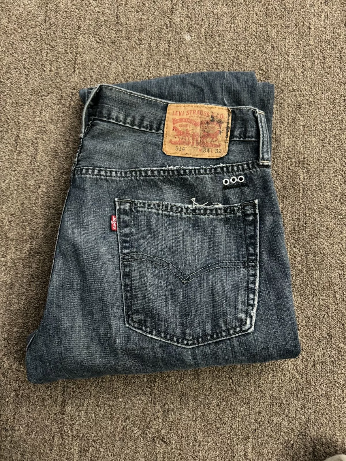Levi's Denim Levi's Interest custom pants Blue