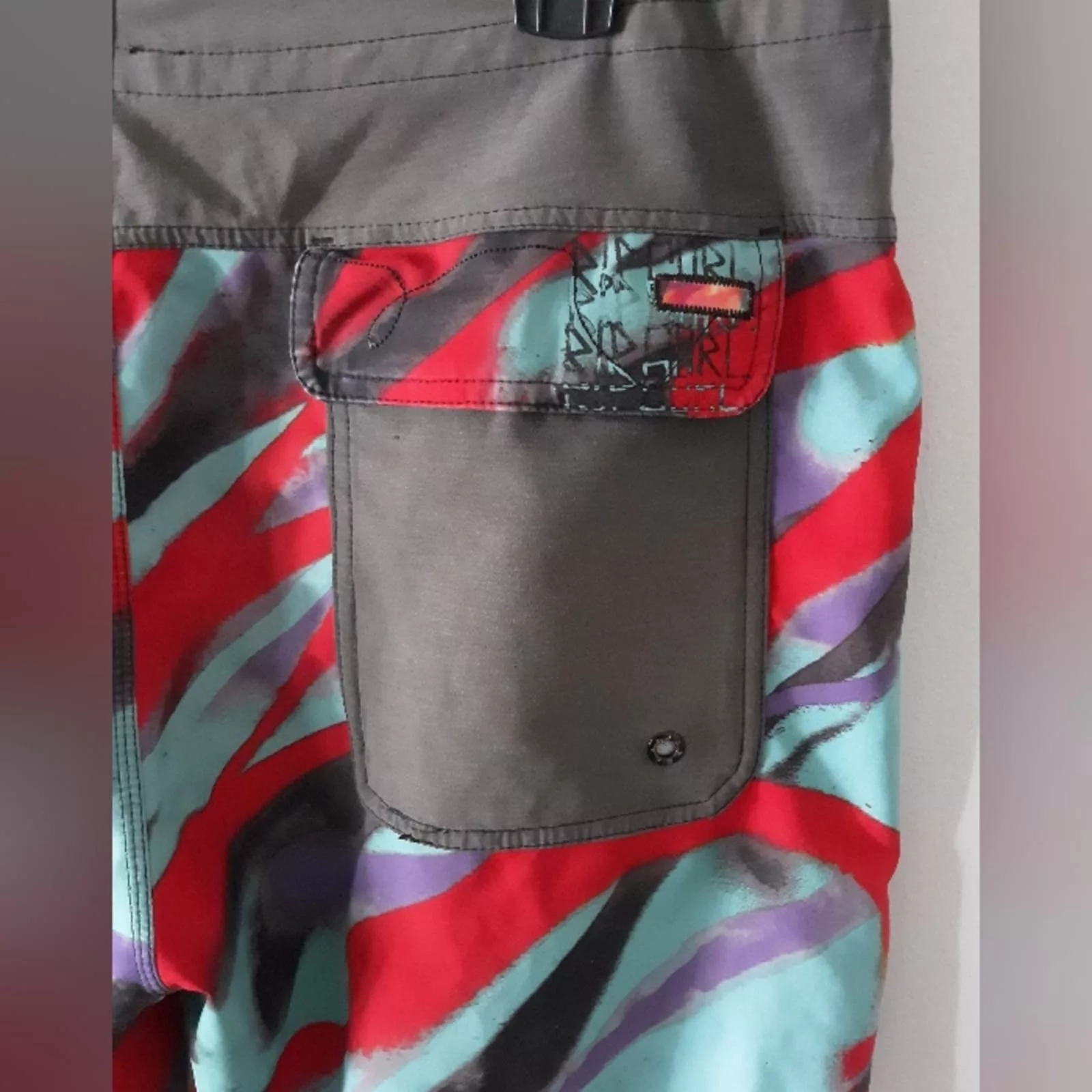 Rip Curl Swimwear VTG Rip Curl MadSteez Board Shorts Red