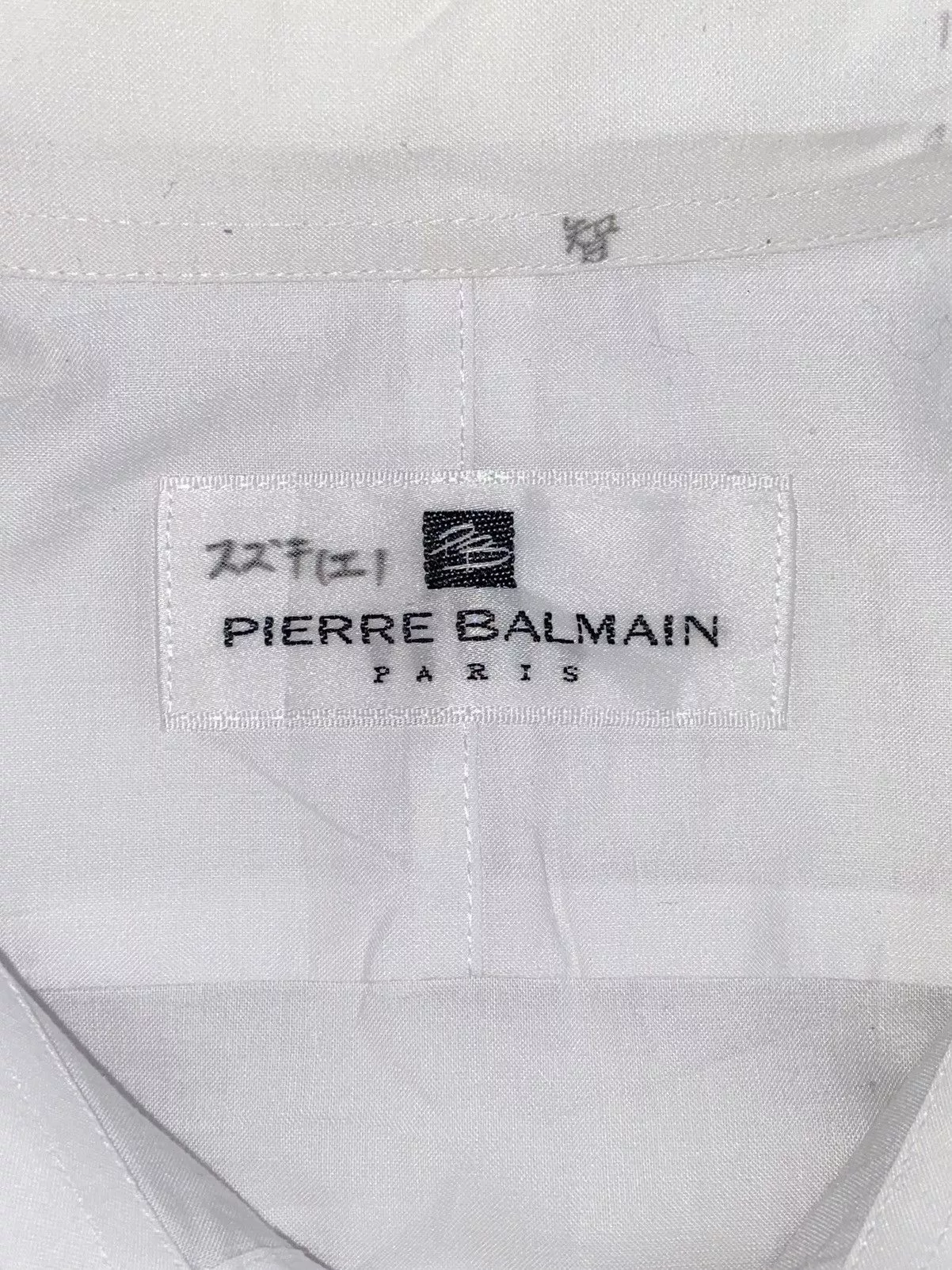 Pierre Balmain Shirts Button Ups PIERRE BALMAIN White Shirt