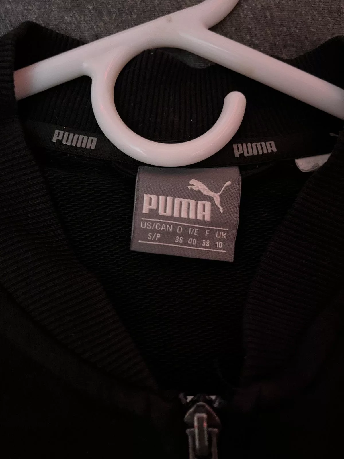 Puma Jackets Puma Classic Logo Track Jacket Black