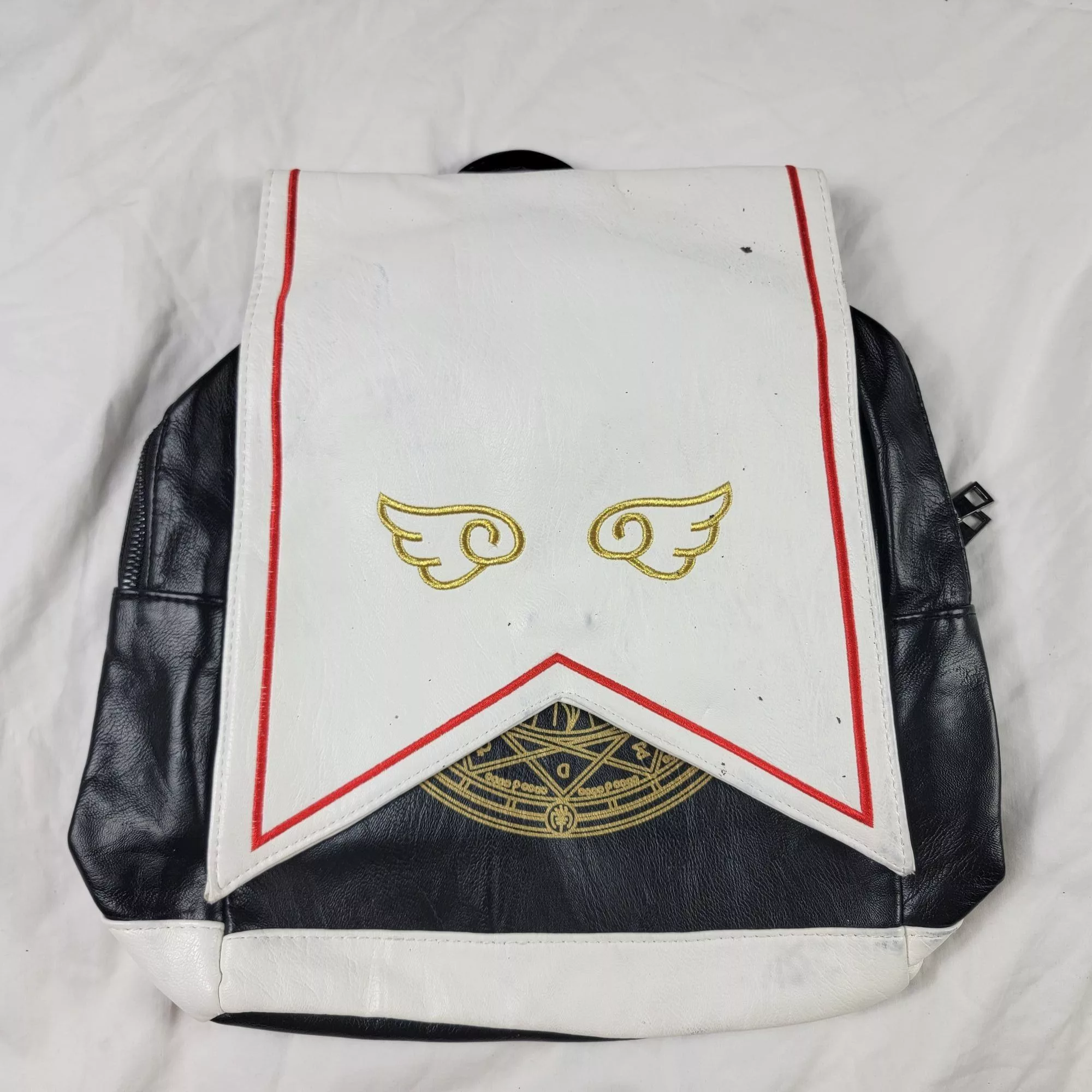 Other Backpacks Other Anime Cardcaptor Sakura Backpack Women Synthetic Leather Fla White