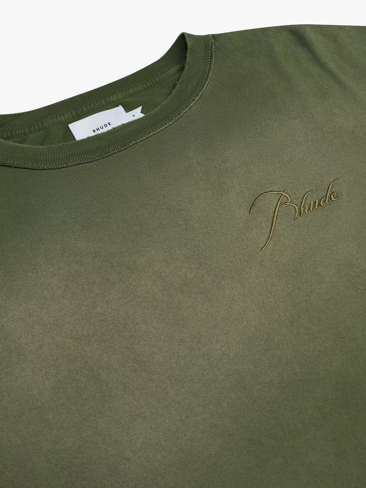 Rhude Short Sleeve T Shirts Rhude Reverse Tee Blue