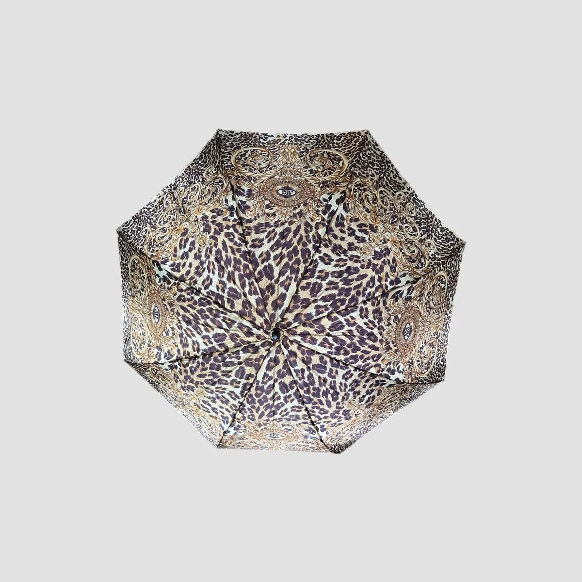 Versace Miscellaneous Versace Baroque Umbrella Black