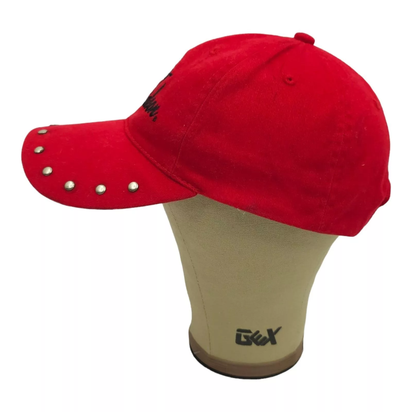 Harley Davidson Hats Harley Davidson Embroidered Red Adjustable Tuck Strap Cap