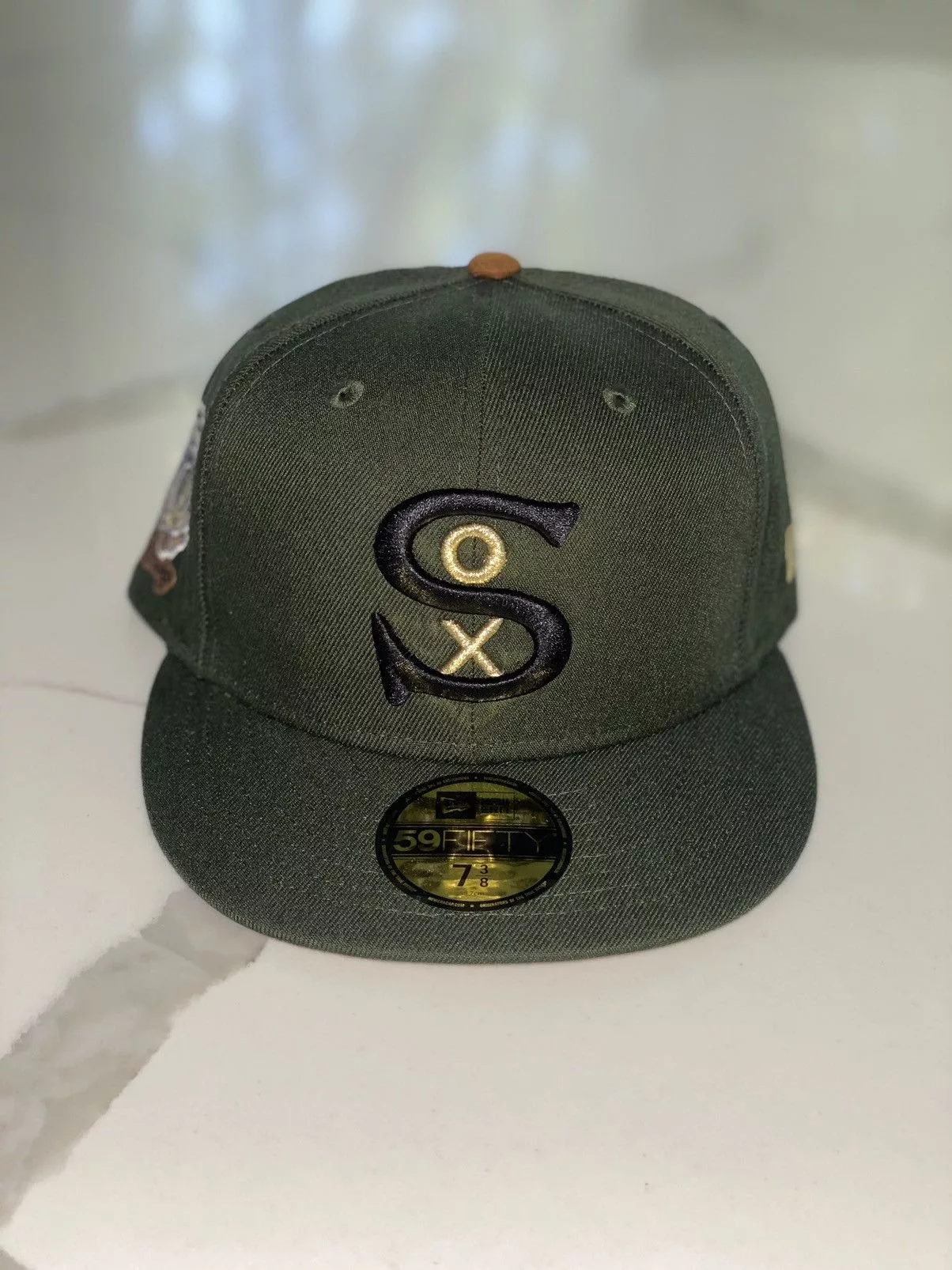 Cooperstown Collection Hats Cooperstown Collection Champagne Chicago White Sox fitted 7 3/8 Green