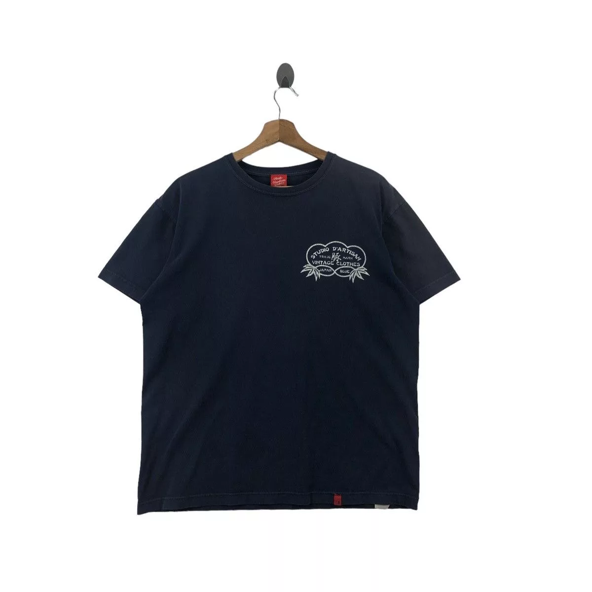 Studio D'Artisan Short Sleeve T Shirts Studio D'Artisan × Vintage Pick!! Vtg STUDIO D'ARTISAN Top Tee Tshirt Blue