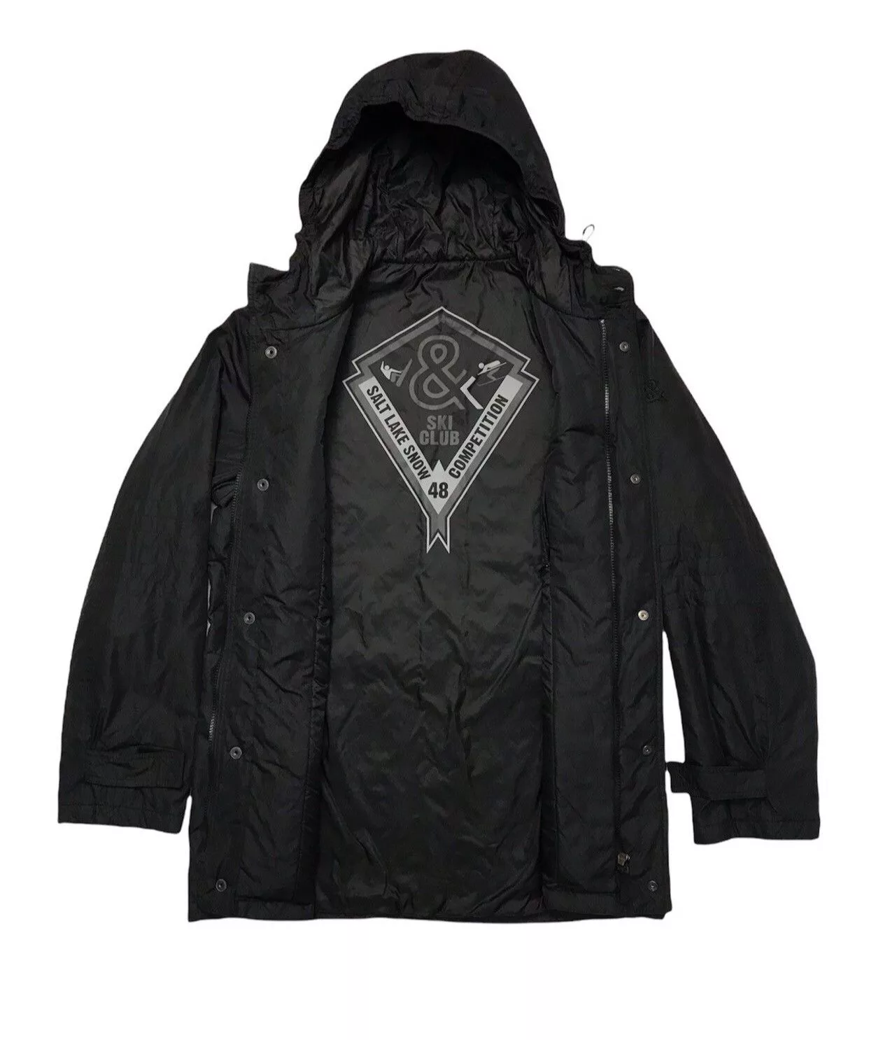 Dolce & Gabbana Light Jackets Dolce & Gabbana DOLCE&GALBANA SALT LAKE SNOW JACKET Size 46 Black Vintage