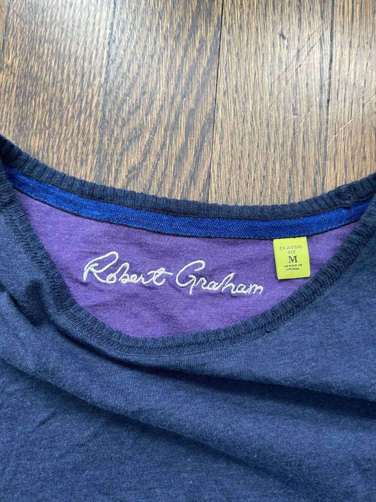 Robert Graham Long Sleeve T Shirts Robert Graham Long sleeve shirt size medium Blue