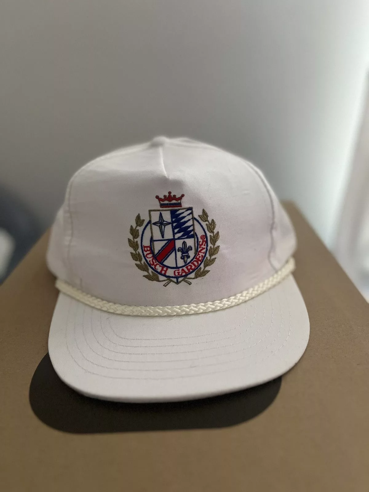 Vintage Hats Vintage Busch Gardens Hat White